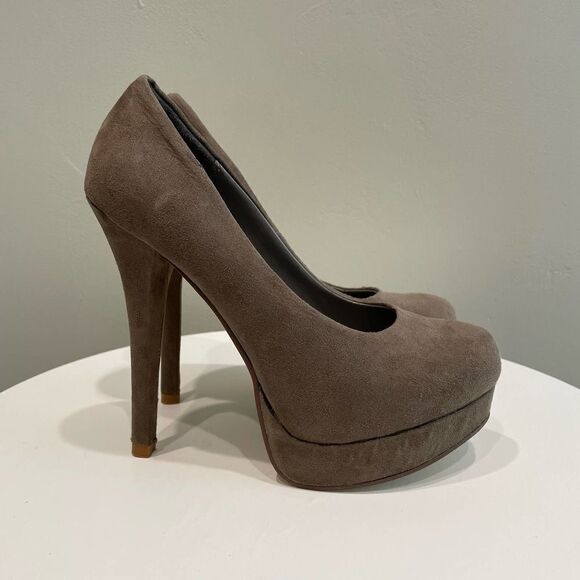 Chinese Laundry Frankie Brown Platform Heels - Size: 6.5 - Picture 2 of 11